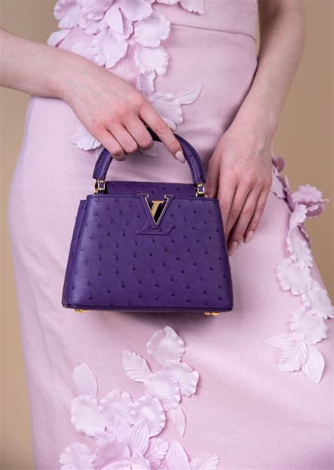 lv capucines purple|louis vuitton capucines purses.